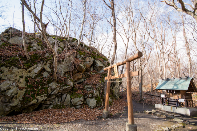 北海道　大沼のパワースポット　駒ケ岳神社