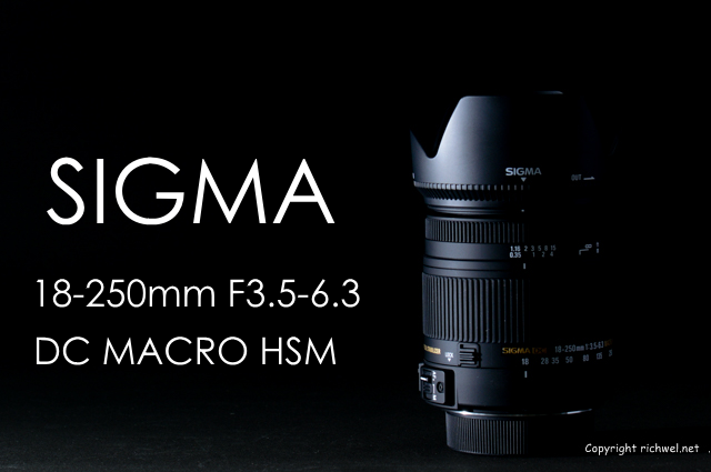 SIGMA　18-250ｍｍ　F3.5-6.3　DC　MACRO　HSM