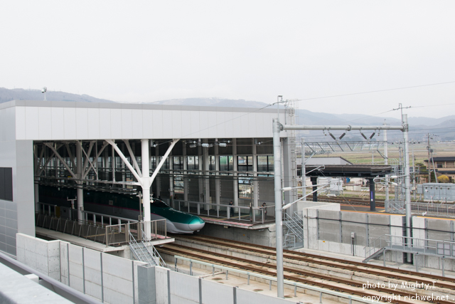 新函館北斗駅へ行ってきた。　Ｈ５系新幹線