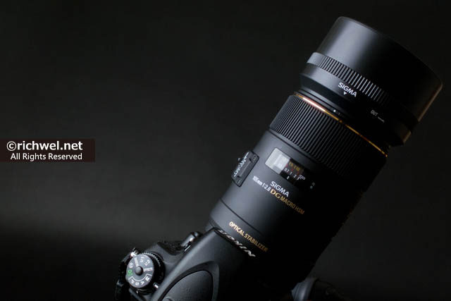 カメラレンズ SIGMA シグマ 単焦点マクロレンズ MACRO 105mm F2.8 EX 